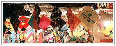 kite selling on makar sankranti